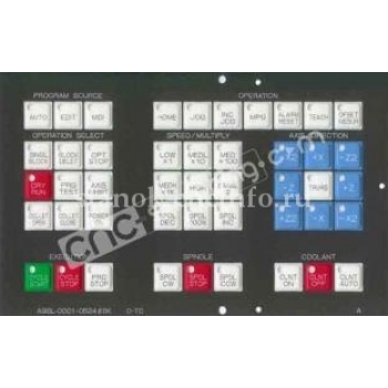 Клавиатура для станков с ЧПУ Fanuc A98L-0001-0524#BK Клавиатура для станков с ЧПУ Fanuc A98L-0001-0524#BK